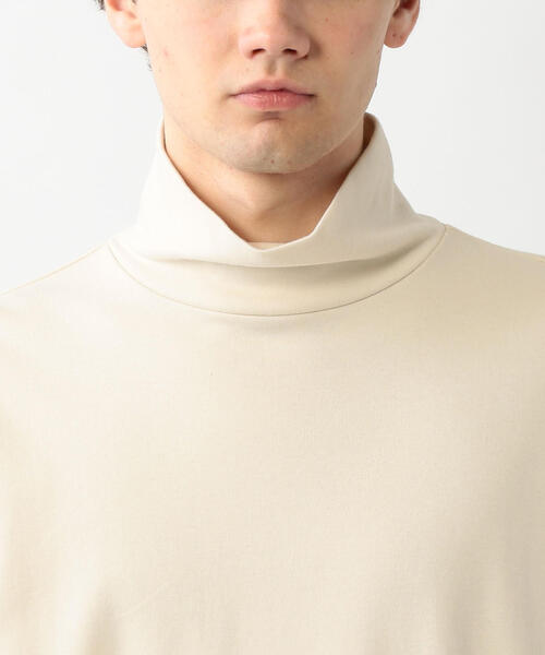 Steven Alan（スティーブンアラン）の「＜Steven Alan＞SMOOTH LOOSE TURTLE NECK LONG SLEEVE/カットソー（Tシャツ/カットソー・メンズ・ナチュラル/ブラウン・SMALL/MEDIUM/LARGE/X-LARGE）」の10枚目の写真