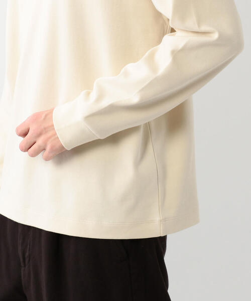 Steven Alan（スティーブンアラン）の「＜Steven Alan＞SMOOTH LOOSE TURTLE NECK LONG SLEEVE/カットソー（Tシャツ/カットソー・メンズ・ナチュラル/ブラウン・SMALL/MEDIUM/LARGE/X-LARGE）」の11枚目の写真