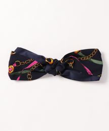 AMERICAN HOLIC | スカーフ柄ターバン(ヘアバンド)