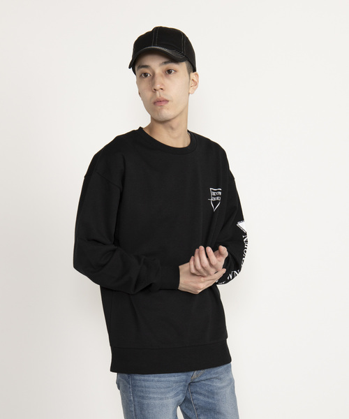 WEGO（ウィゴー）の「WEGO/転写シートプリントプルオーバー（スウェット・メンズ・ホワイト/ブラック/レッド/パープル・LARGE/MEDIUM）」の15枚目の写真