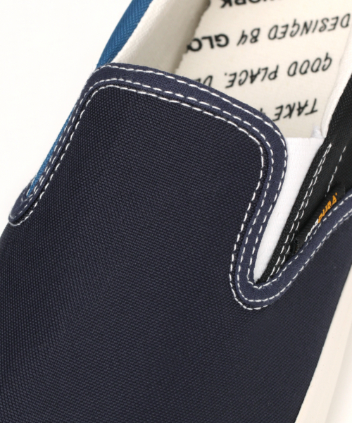 GLOBAL WORK（グローバルワーク）の「CORDURAスリッポン/833981（スニーカー・メンズ・ネイビー/ブラック・LARGE/MEDIUM）」の10枚目の写真