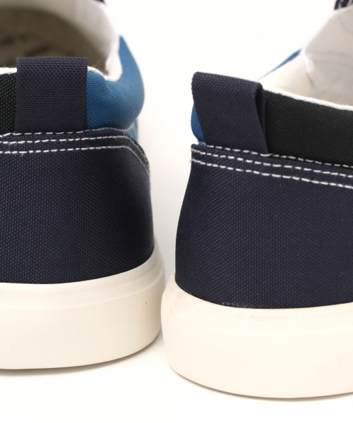 GLOBAL WORK（グローバルワーク）の「CORDURAスリッポン/833981（スニーカー・メンズ・ネイビー/ブラック・LARGE/MEDIUM）」の12枚目の写真