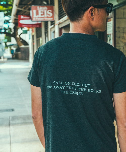 CRIMIE(クライミー)の「HENLEY NECK VINTAGE POCKET T-SHIRT(Tシャツ/カットソー・メンズ・グレー/ブラック/カーキ・SMALL/X-SMALL/X-LARGE/LARGE/MEDIUM/XX-LARGE)」の4枚目の写真