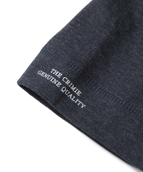 CRIMIE(クライミー)の「HENLEY NECK VINTAGE POCKET T-SHIRT(Tシャツ/カットソー・メンズ・グレー/ブラック/カーキ・SMALL/X-SMALL/X-LARGE/LARGE/MEDIUM/XX-LARGE)」の9枚目の写真