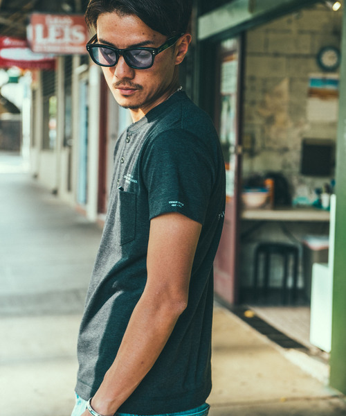CRIMIE(クライミー)の「HENLEY NECK VINTAGE POCKET T-SHIRT(Tシャツ/カットソー・メンズ・グレー/ブラック/カーキ・SMALL/X-SMALL/X-LARGE/LARGE/MEDIUM/XX-LARGE)」の11枚目の写真
