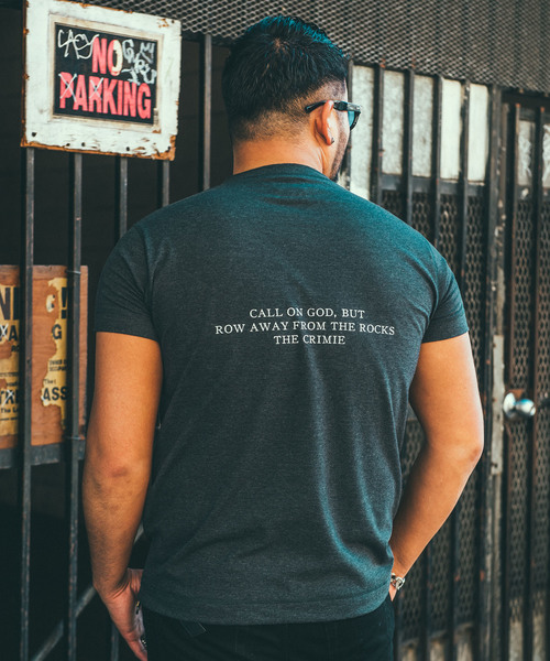 CRIMIE(クライミー)の「HENLEY NECK VINTAGE POCKET T-SHIRT(Tシャツ/カットソー・メンズ・グレー/ブラック/カーキ・SMALL/X-SMALL/X-LARGE/LARGE/MEDIUM/XX-LARGE)」の13枚目の写真