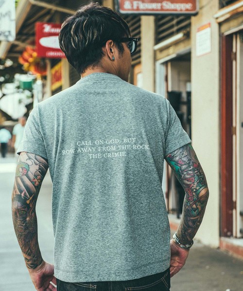 CRIMIE(クライミー)の「HENLEY NECK VINTAGE POCKET T-SHIRT(Tシャツ/カットソー・メンズ・グレー/ブラック/カーキ・SMALL/X-SMALL/X-LARGE/LARGE/MEDIUM/XX-LARGE)」の14枚目の写真