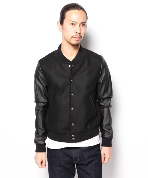 603(ロクマルサン)の「603 ウールフラノスタジャン(スタジャン・メンズ・ホワイト/ブラック・42/40)」の10枚目の写真