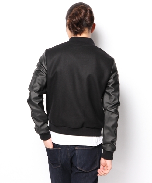 603(ロクマルサン)の「603 ウールフラノスタジャン(スタジャン・メンズ・ホワイト/ブラック・42/40)」の8枚目の写真