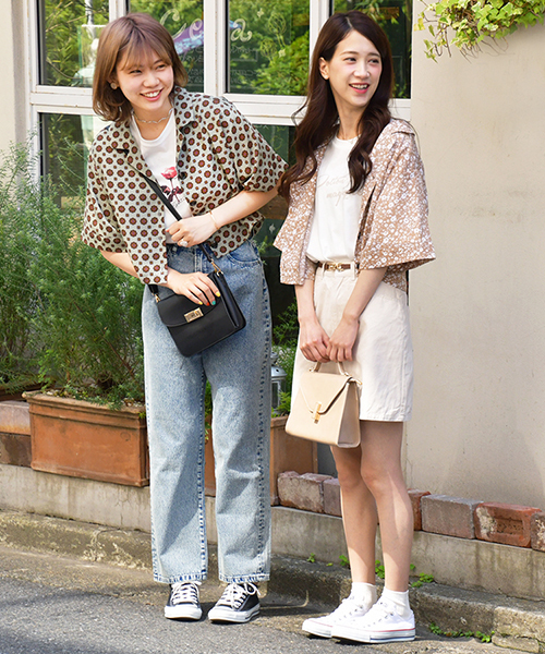 PairPair（ペアペア）の「ドット＆花柄アソートカイキンビッグシャツ（シャツ/ブラウス・レディース・ベージュ/オフホワイト/ライトグリーン/ライトベージュ・FREE）」の21枚目の写真