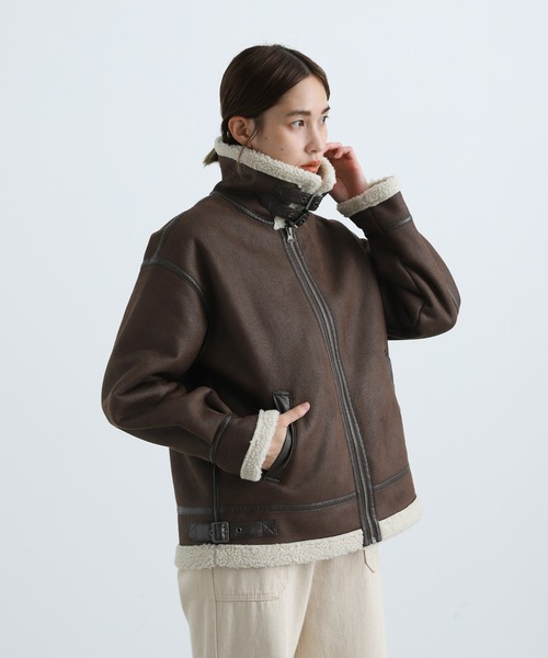 2021 AW ムートンボアジャケット（ムートンコート）｜select