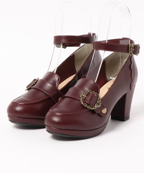 axes femme（アクシーズファム）の「ローファーパンプス（パンプス・レディース・ブラック/ブラウン/ワイン・MEDIUM/LARGE）」の3枚目の写真