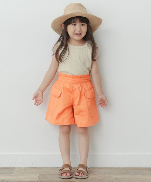 URBAN RESEARCH DOORS（アーバンリサーチドアーズ）の「アウトポケットフレアキュロット(KIDS)∴（その他パンツ・キッズ・ブルー系その他/ピンク系その他・90/105/120/135）」の13枚目の写真