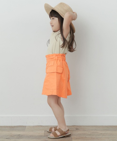 URBAN RESEARCH DOORS（アーバンリサーチドアーズ）の「アウトポケットフレアキュロット(KIDS)∴（その他パンツ・キッズ・ブルー系その他/ピンク系その他・90/105/120/135）」の12枚目の写真