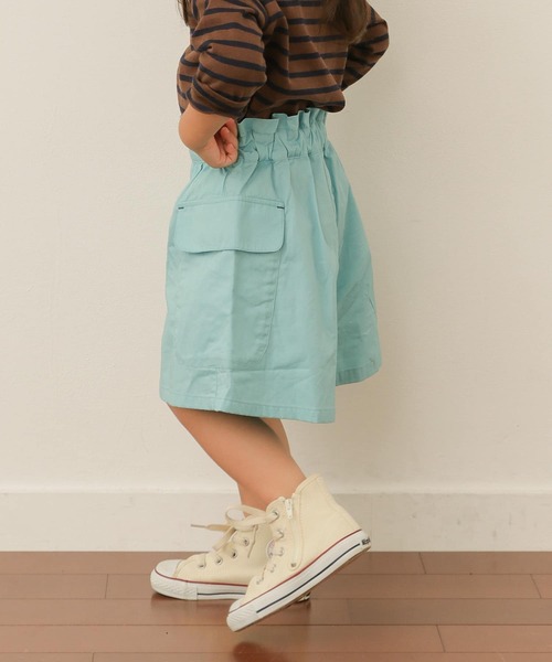 URBAN RESEARCH DOORS（アーバンリサーチドアーズ）の「アウトポケットフレアキュロット(KIDS)∴（その他パンツ・キッズ・ブルー系その他/ピンク系その他・90/105/120/135）」の11枚目の写真