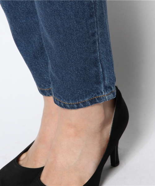 WEGO（ウィゴー）の「WEGO/ダメージボーイズデニムパンツ（デニムパンツ・レディース・インディゴブルー・LARGE/MEDIUM）」の7枚目の写真