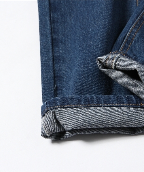 WEGO（ウィゴー）の「WEGO/ダメージボーイズデニムパンツ（デニムパンツ・レディース・インディゴブルー・LARGE/MEDIUM）」の9枚目の写真