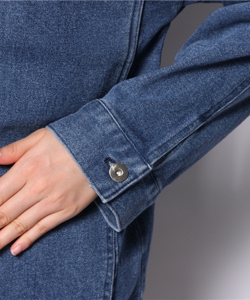 Kastane（カスタネ）の「【Kastane】BIGGジャン（デニムジャケット・レディース・ライトブルー・FREE）」の7枚目の写真