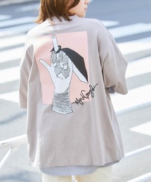 Mark Gonzales | Mark Gonzales/マークゴンザレス MONO-MART別注  ビッグシルエット前面/背面BIGプリント 半袖Tee(Tシャツ/カットソー)