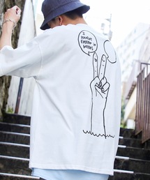 Mark Gonzales | Mark Gonzales/マークゴンザレス MONO-MART別注  ビッグシルエット前面/背面BIGプリント 半袖Tee(Tシャツ/カットソー)