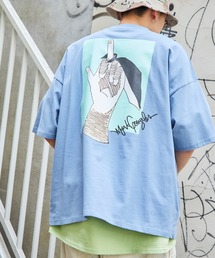 Mark Gonzales/マークゴンザレス MONO-MART別注  ビッグシルエット前面/背面BIGプリント 半袖Tee