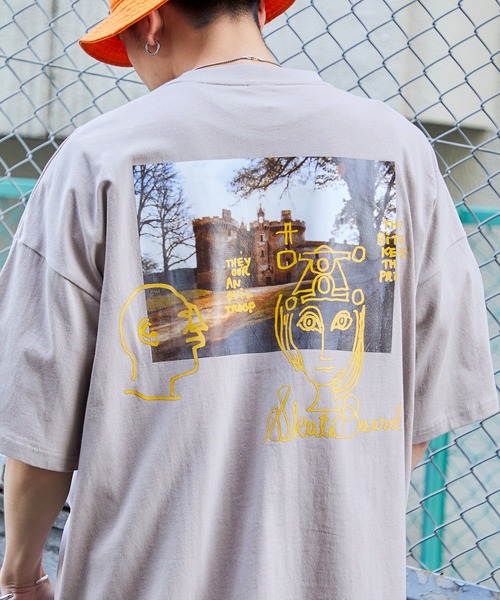 BEYOOOOONDS マークゴンザレス　半袖 Mark Gonzales - 新品 マークゴンザレス 半袖 Tシャツ ホワイト