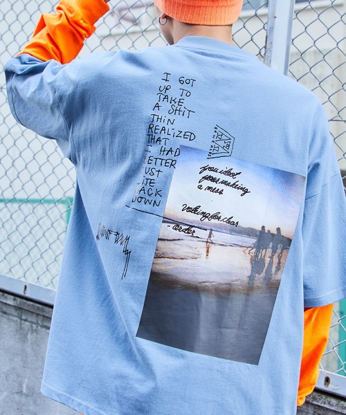 Mark Gonzales/マークゴンザレス MONO-MART別注 ビッグシルエット前面