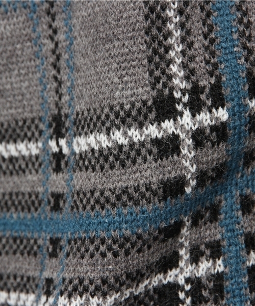 green label relaxing(グリーンレーベルリラクシング)の「CHECK C/N ベスト ◆(ベスト・メンズ・グレー/ネイビー・SMALL/LARGE/MEDIUM)」の12枚目の写真