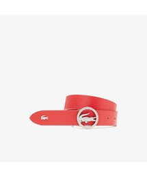 LACOSTE | シルバーサークルバックルベルト(ベルト)