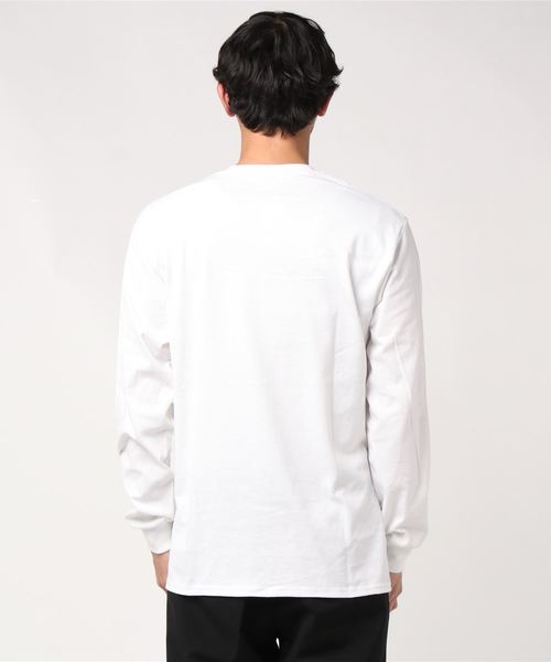 WEGO(ウィゴー)の「WEGO/レトログラフィックロンT(Tシャツ/カットソー・メンズ・ライトグレー/ホワイト/ホワイト系その他/アイボリー・SMALL/MEDIUM/LARGE)」の6枚目の写真