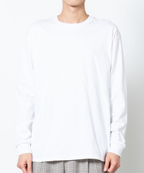 WEGO(ウィゴー)の「WEGO/レトログラフィックロンT(Tシャツ/カットソー・メンズ・ライトグレー/ホワイト/ホワイト系その他/アイボリー・SMALL/MEDIUM/LARGE)」の17枚目の写真