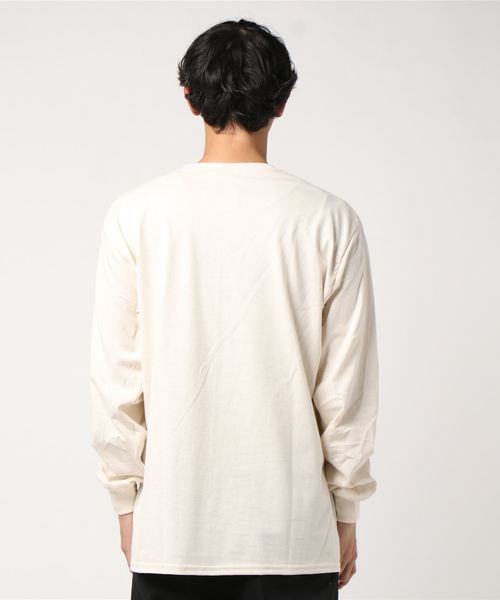 WEGO(ウィゴー)の「WEGO/レトログラフィックロンT(Tシャツ/カットソー・メンズ・ライトグレー/ホワイト/ホワイト系その他/アイボリー・SMALL/MEDIUM/LARGE)」の10枚目の写真