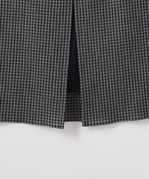 Steven Alan（スティーブンアラン）の「＜Steven Alan＞WRINKLE CHECK MAXI SKIRT/スカート ◆（スカート・レディース・オフホワイト/ライトブルー/ネイビー・SMALL/MEDIUM）」の12枚目の写真