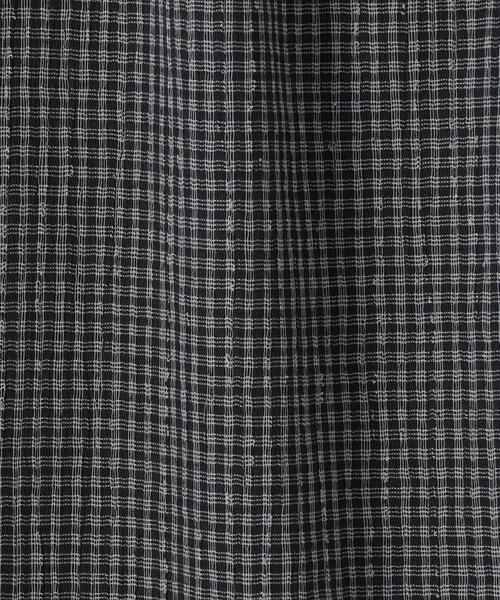 Steven Alan（スティーブンアラン）の「＜Steven Alan＞WRINKLE CHECK MAXI SKIRT/スカート ◆（スカート・レディース・オフホワイト/ライトブルー/ネイビー・SMALL/MEDIUM）」の5枚目の写真