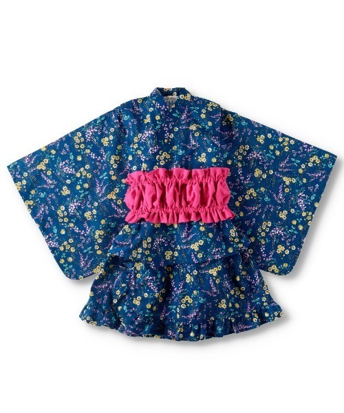 セール ボタニカル柄セパレート浴衣 浴衣 Branshes ブランシェス のファッション通販 Zozotown