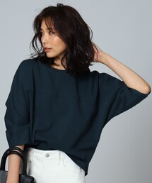 UNTITLED | 【洗える】ドルマンポンチプルオーバー(Tシャツ/カットソー)