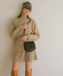 【EFOLE】 ハーフムーン ショルダーバッグ