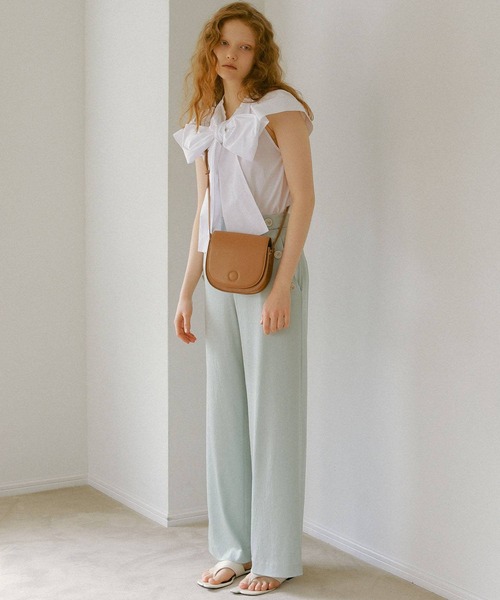 EFOLE（エフォル）の「【EFOLE】 ハーフムーン ショルダーバッグ（ショルダーバッグ・レディース・ブラック/ベージュ・FREE）」の7枚目の写真