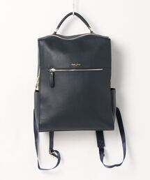 Legato Largo レガートラルゴ フルグレインフェイクレザー PC収納リュック LG-E1312Z