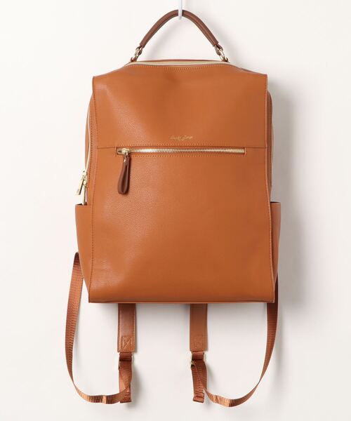 Legato Largo レガートラルゴ フルグレインフェイクレザー PC収納リュック LG-E1312Z（バックパック/リュック）｜and it_（アンドイット）