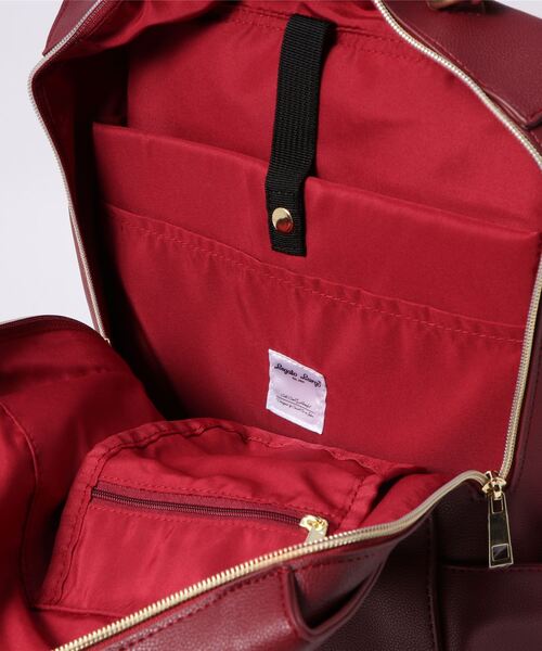 Legato Largo レガートラルゴ フルグレインフェイクレザー PC収納リュック LG-E1312Z（バックパック/リュック）｜and it_（アンドイット）