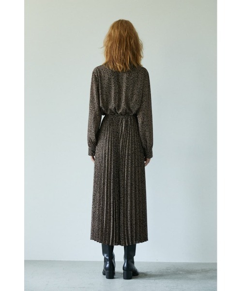 セール Leopard Bow Tie ドレス ワンピース Moussy マウジー のファッション通販 Zozotown