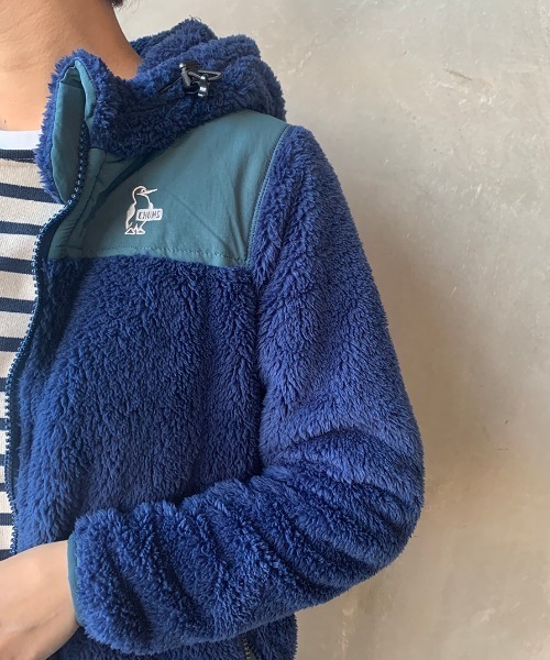 CHUMS（チャムス）の「[CHUMS/チャムス] ボアフリースフルジップ 