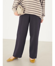 CRAFT STANDARD BOUTIQUE | 【2020AW】センターライン入りニットパンツ〇＊(その他パンツ)