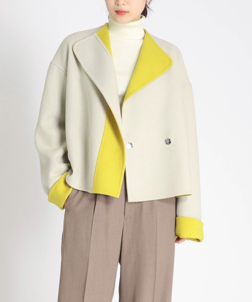ドレスレイブ color block rever jacket DRESSLAVE（ドレスレイブ）の「color block rever jacket(カラー