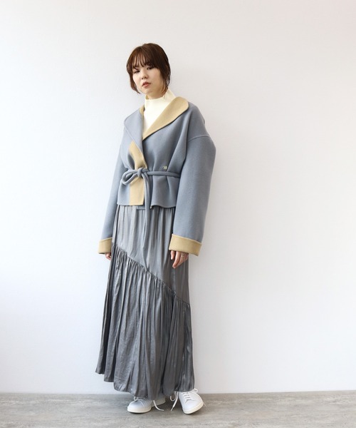 DRESSLAVE（ドレスレイブ）の「color block rever jacket(カラー