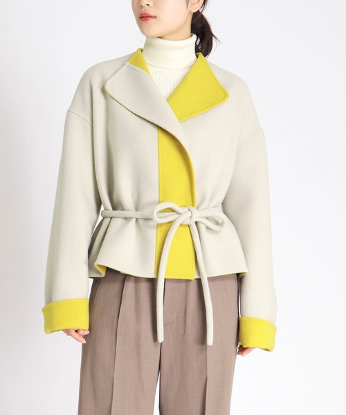DRESSLAVE（ドレスレイブ）の「color block rever jacket(カラー