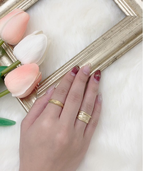 apres jour(アプレジュール)の「【apres jour×ARIAZ】ウェーブリング(リング・レディース・シルバー/ゴールド・FREE)」の7枚目の写真