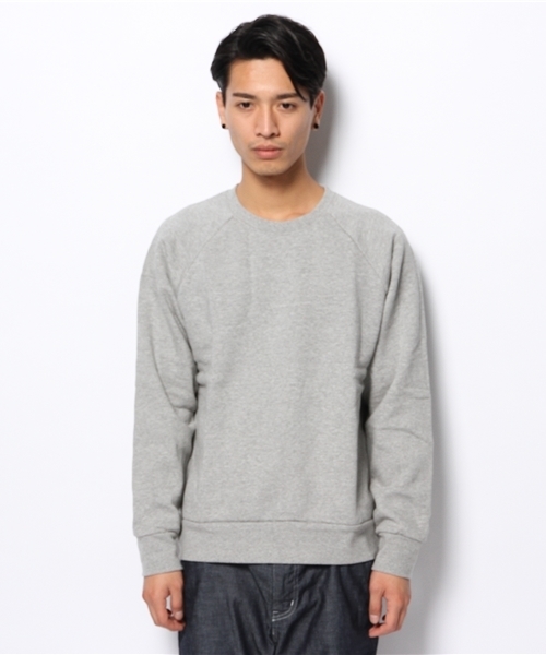 CIAOPANIC（チャオパニック）の「【Ciaopanic】度詰めコーティング裏毛P/O（スウェット・メンズ・ブルー/グレー/ホワイト・MEDIUM/LARGE）」の7枚目の写真