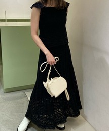 FURFUR（ファーファー）の「クロシェニットスカート（スカート）」 - WEAR